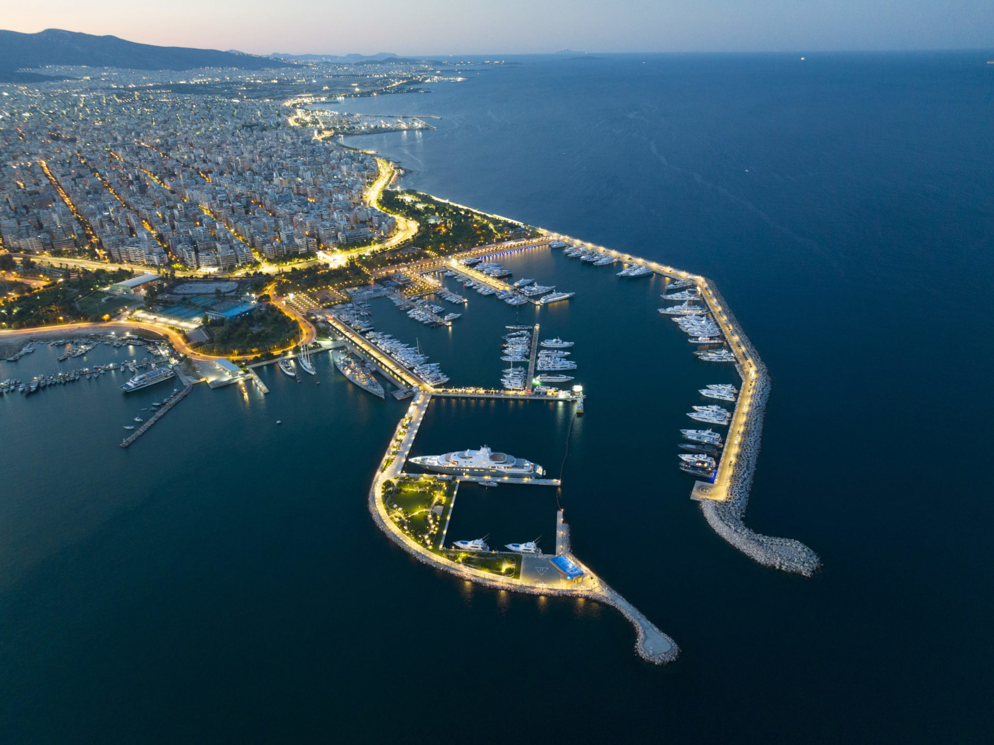 Marina owners & operators — waterfront illustration