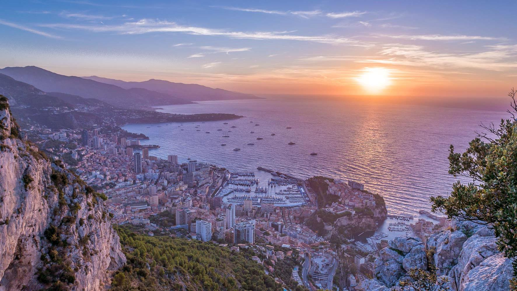 Monaco and its waterfront